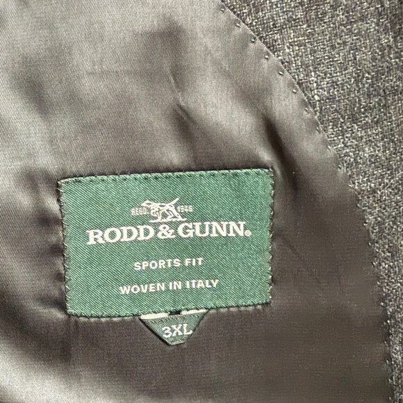 Rodd & Gunn Alpaca Blend Wool Blazer – Gray – 3XL – Excellent Condition - Picture 4 of 6
